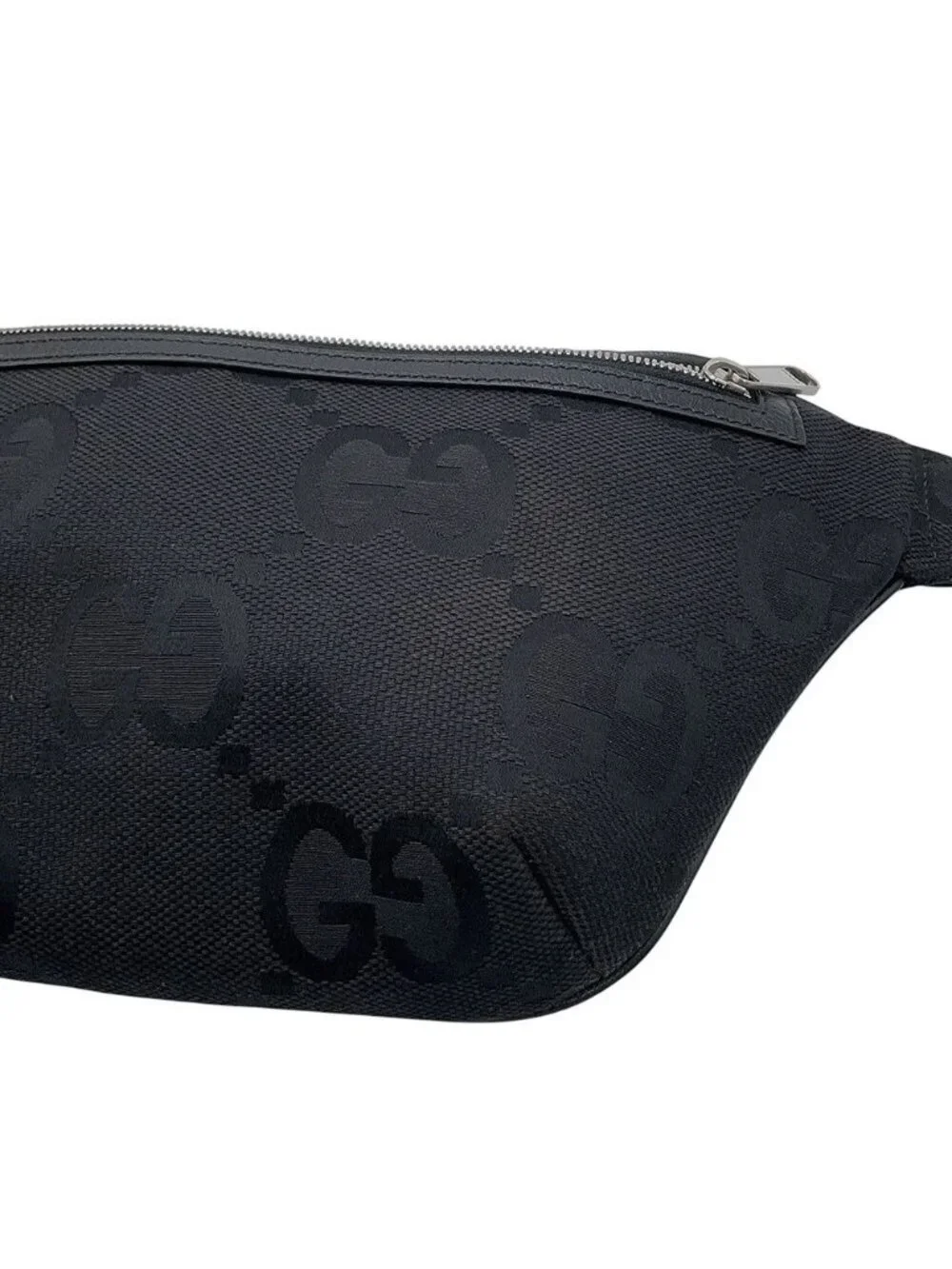 Gucci Belt Bag Jumbo GG Canvas Black